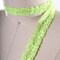 2 Yards Neon Green Stretch Lace 7/8" Floral Elastic Trim for Lingerie, Overlays & Crafts